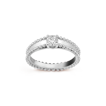 VCARG30350 - Estelle solitaire 0.30 ct DVVS1