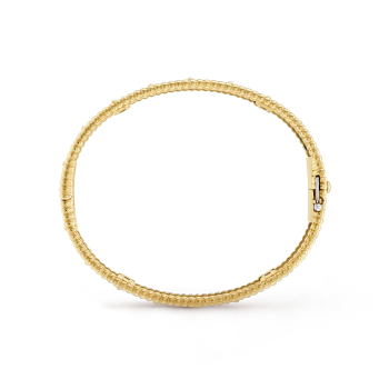 VCARP3O100 - Perlée clovers bracelet, small model