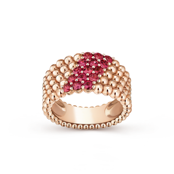 VCARP7TX00 - Perlée couleurs ring, 5 rows