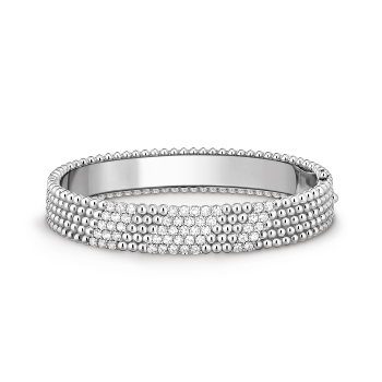 VCARPGZ900 - Perlée diamonds bracelet, 5 rows, small model