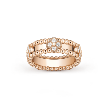 VCARPJMY00 - Perlée sweet clovers ring