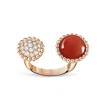 VCARO9SV00 - Perlée couleurs Between the Finger ring